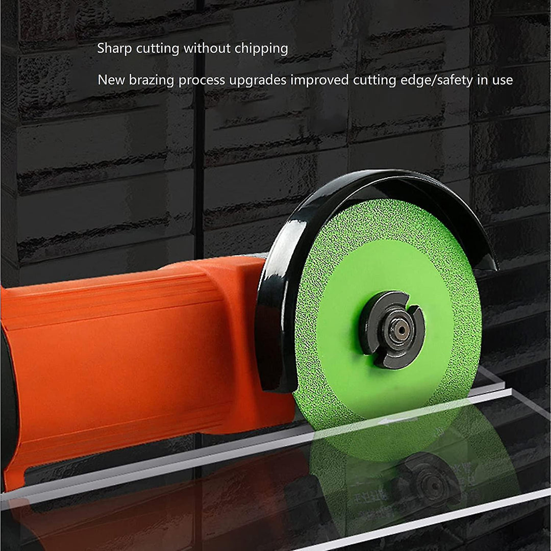 "Diamant Glas-Schneidblatt für präzises Schneiden von Glas und Keramik, silberne Scheibe mit feiner Diamantbeschichtung"