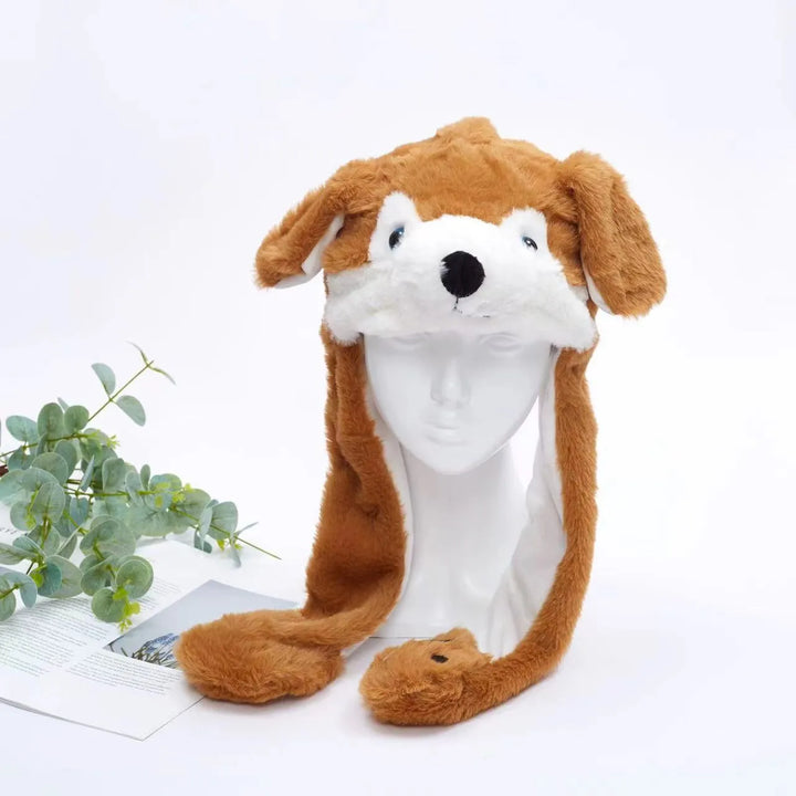 Hasenhut mit wippenden Ohren