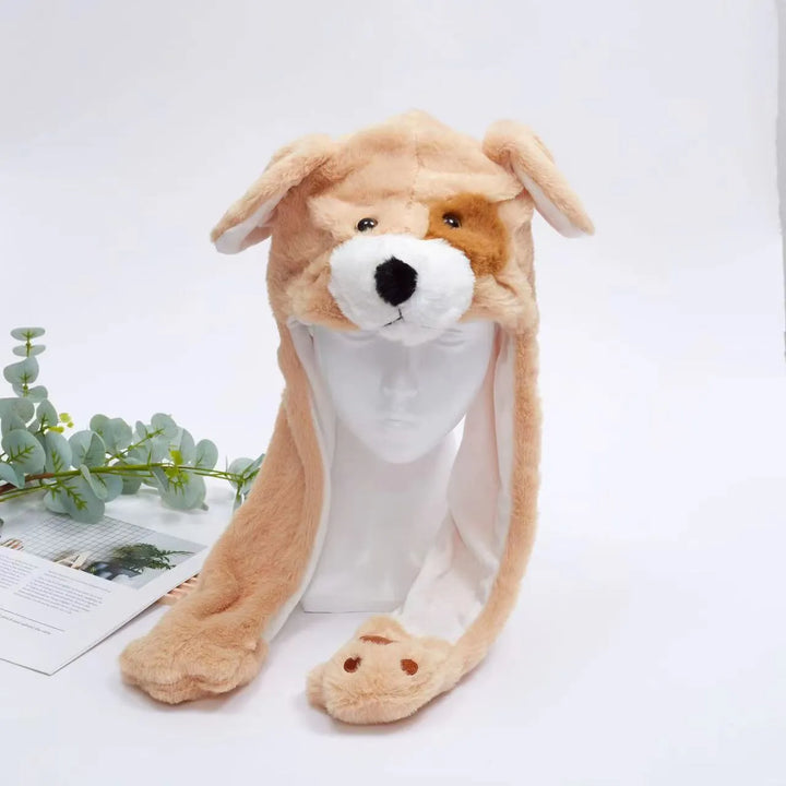 Hasenhut mit wippenden Ohren