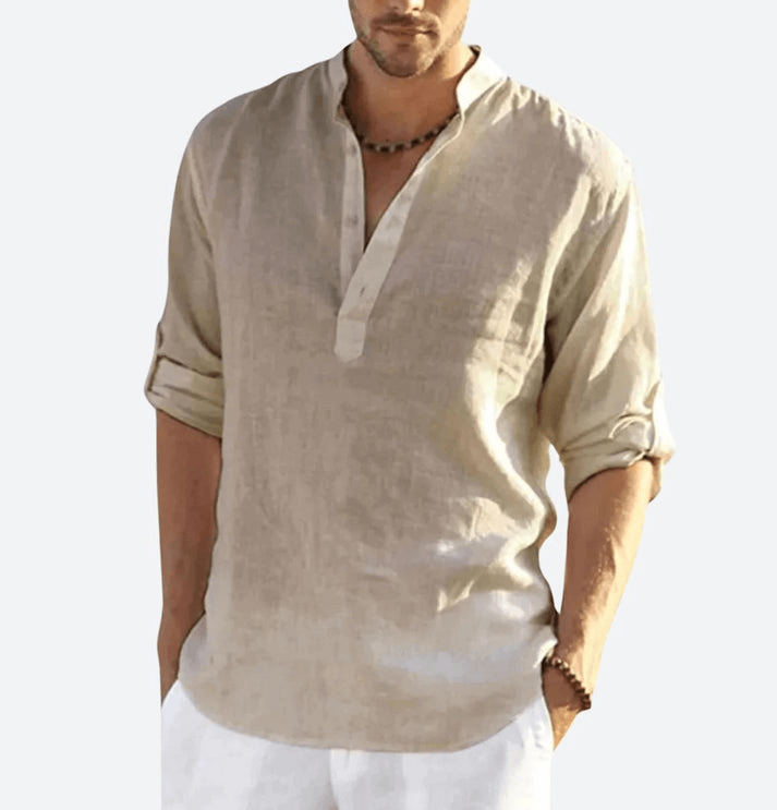 Elegantes Leinenhemd für Herren