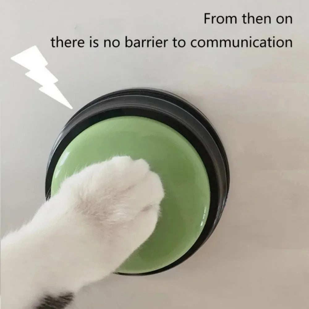 Colorful talking buttons, a fun pet gadget for dog communication & interactive training.