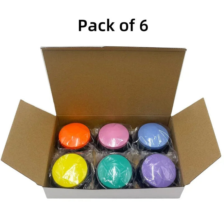 Easy-to-use dog communication buttons, a fun pet gadget for owner-pet interaction & speech.