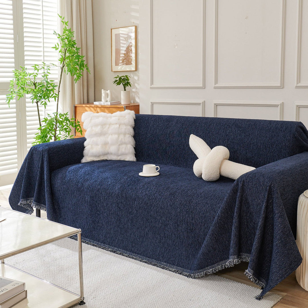 Soft, stylish sofa throw blanket alternative. This modern couch cover adds protection & elegance to any living room.