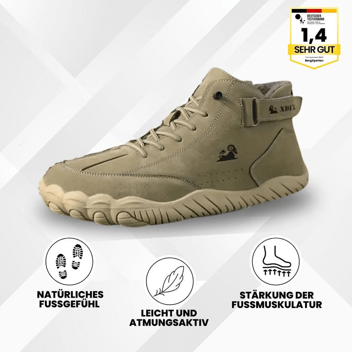 Ergonomische Barfuß-Winterschuhe für Herren