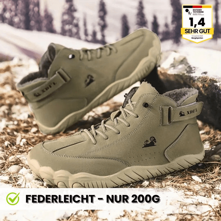 Ergonomische Barfuß-Winterschuhe für Herren