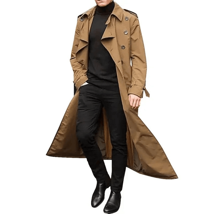 Klassischer Herren Trenchcoat