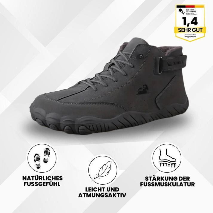 Ergonomische Barfuß-Winterschuhe für Herren