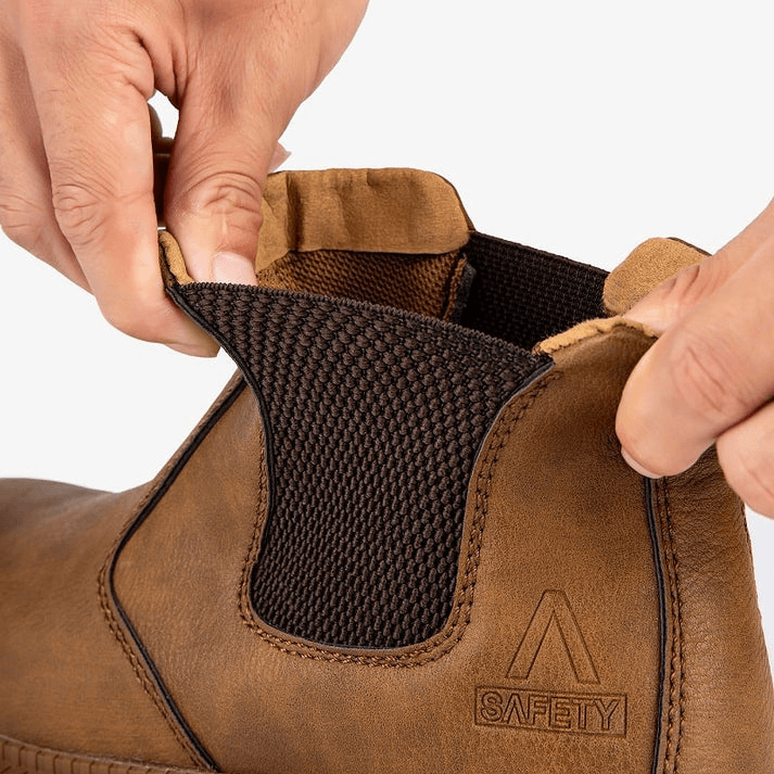 Sicherheitsschuhe mit Stahlkappe