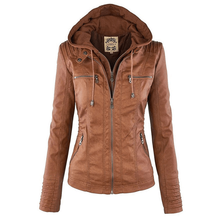Hochwertige Damen Lederjacke