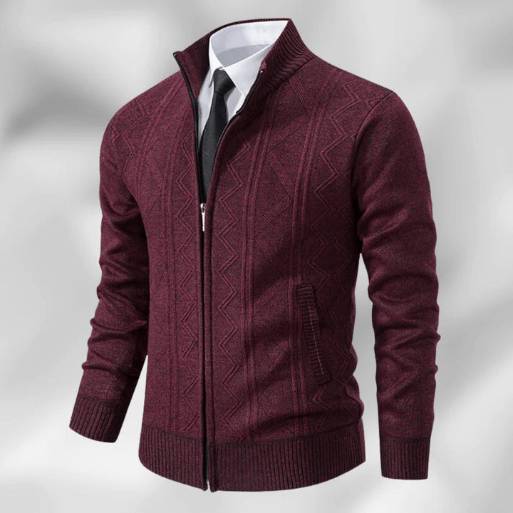 Luxuriöser Business-Cardigan