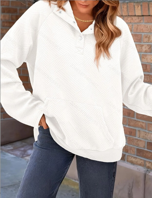 Wärmendes Baumwoll-Oberteil für Damen