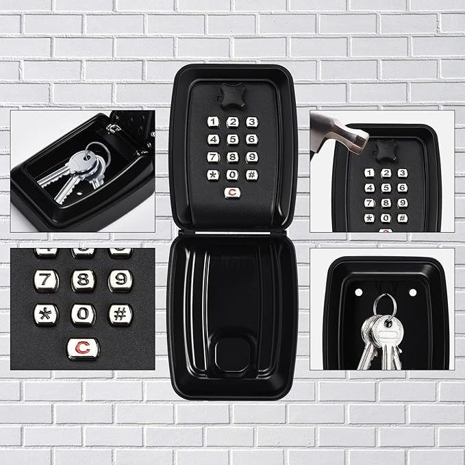 Wetterfeste Schlüsselbox Wandmontage