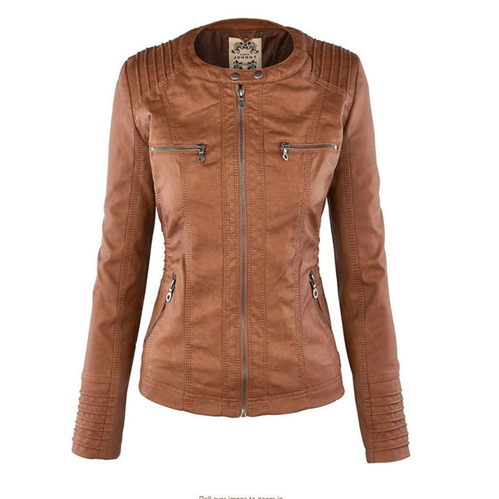 Hochwertige Damen Lederjacke