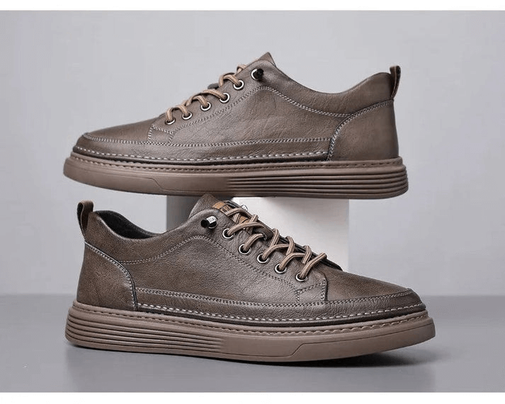 Orthopädischer Sneaker aus echtem Leder