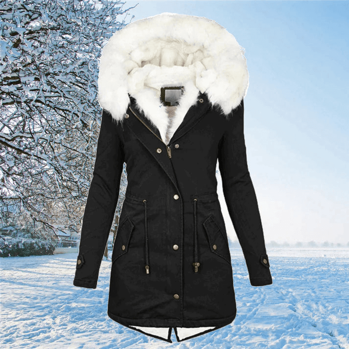 Warme Plus Size Winterjacke