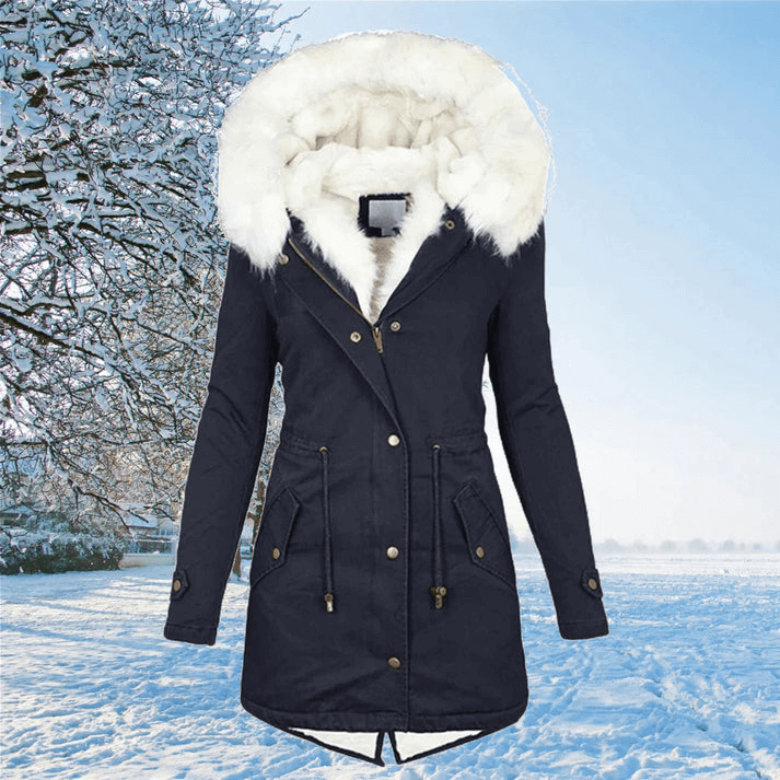 Warme Plus Size Winterjacke