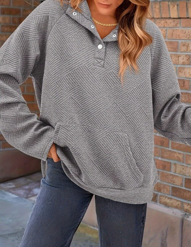 Wärmendes Baumwoll-Oberteil für Damen