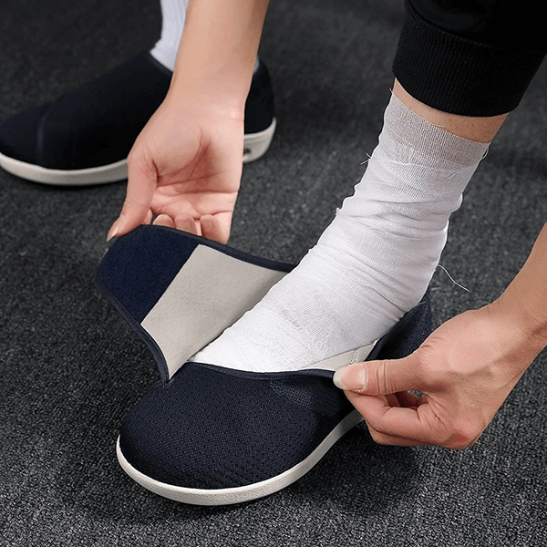 Breite Barfußschuhe für Diabetiker