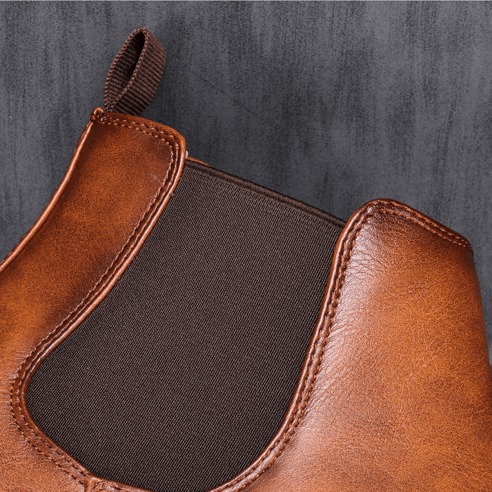 Herren Chelsea-Stiefel aus hochwertigem Leder