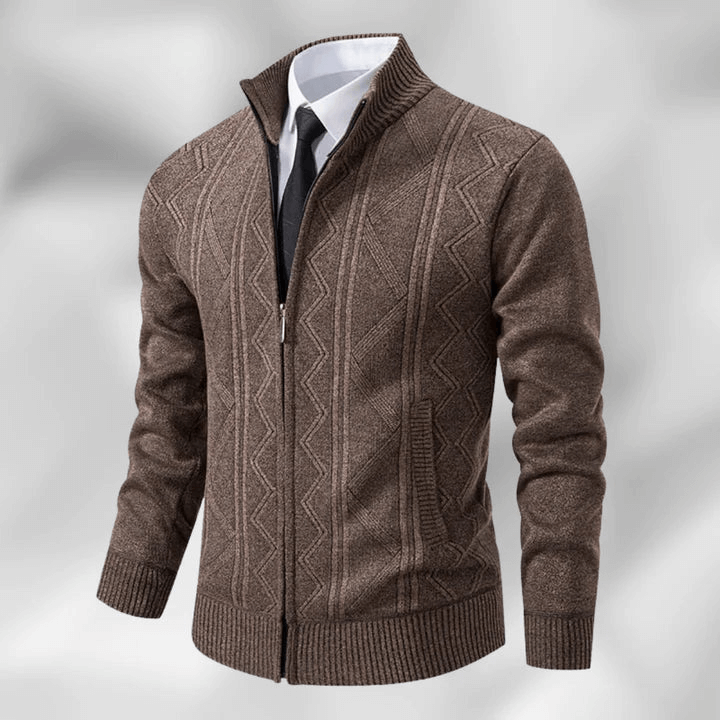 Luxuriöser Business-Cardigan