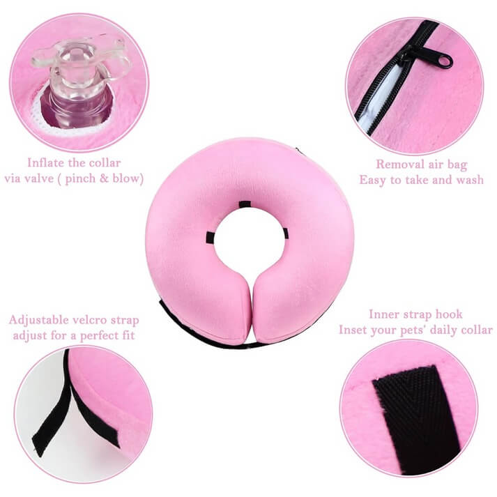 Komfortabler Aufblasbarer Kragen