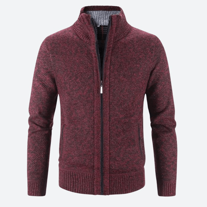 Hochwertige Herren Strickjacke