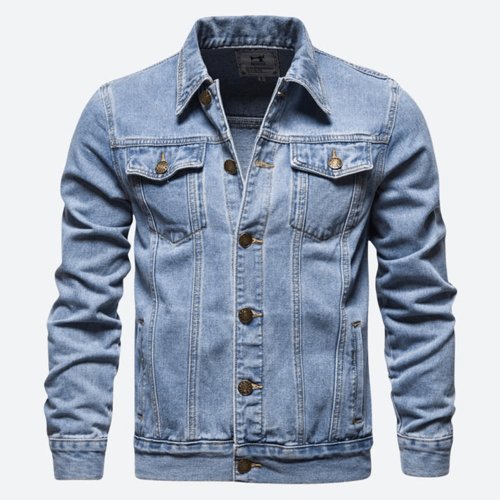 Stilvolle Herren Jeansjacke
