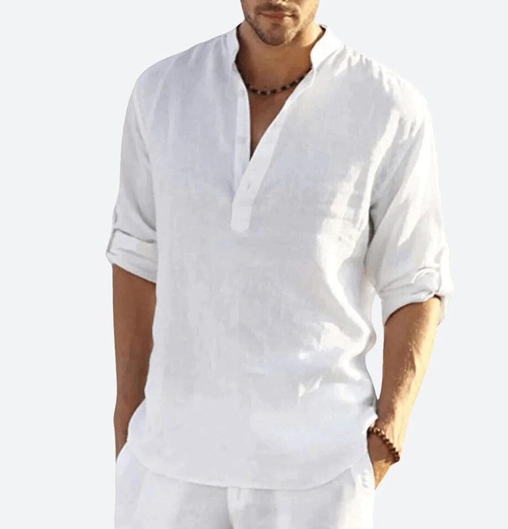 Elegantes Leinenhemd für Herren