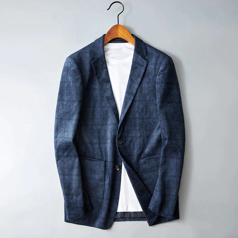 Men's Heritage Tailored Blazer, a versatile jacket for sophisticated formal wear and smart casual outfits.