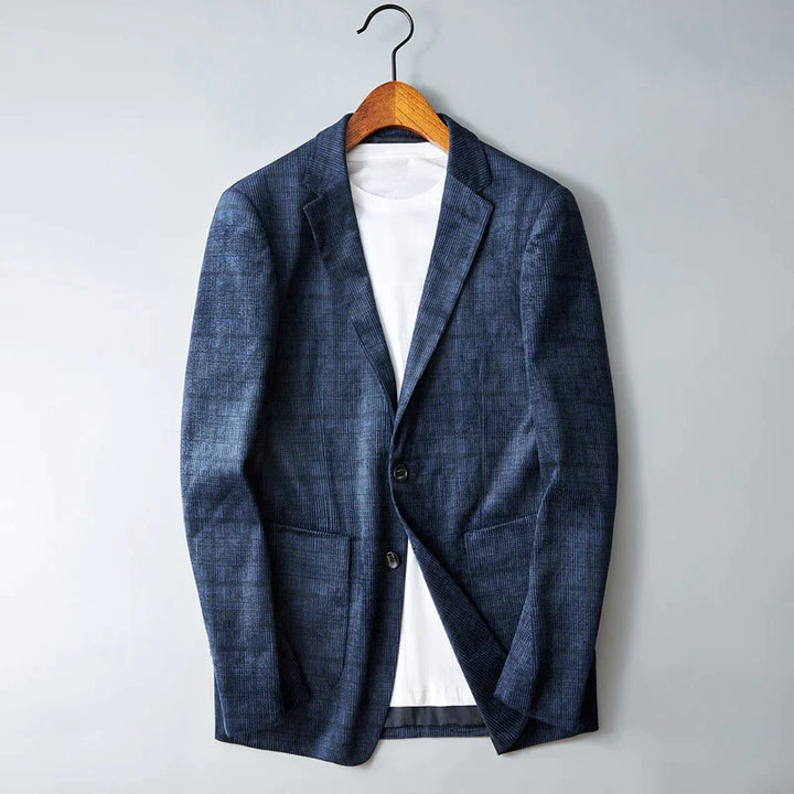 Men's Heritage Tailored Blazer, a versatile jacket for sophisticated formal wear and smart casual outfits.