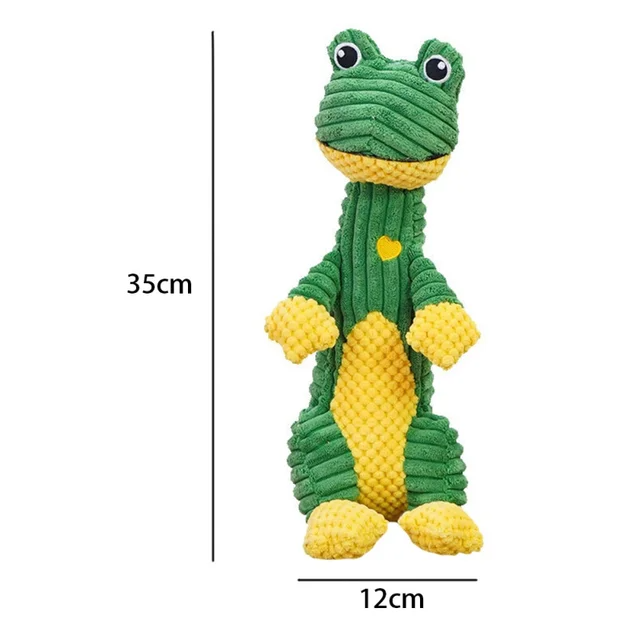 Beast Chew dog toy, ideal for aggressive chewers, plush and squeaky, long-lasting fun