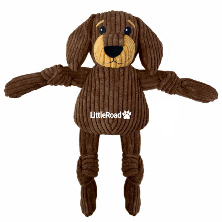 Strong jean dog chew toy for aggressive chewers, animal design dental health pet supply.