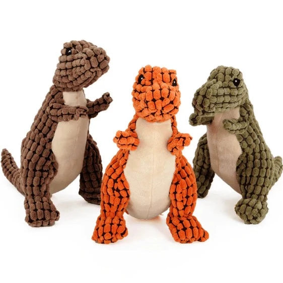 Indestructible velvet dog toy, built to withstand aggressive chewing for large dogs.