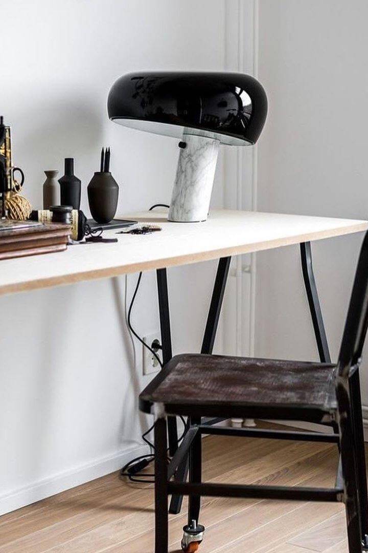 Designer Marmor Tischlampe