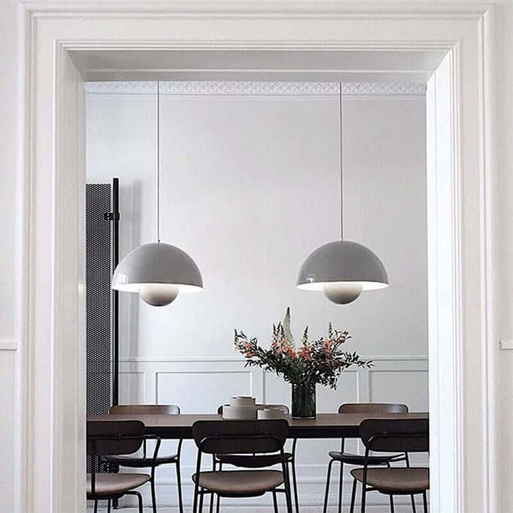 LED Hängeleuchte Blumentopf Design