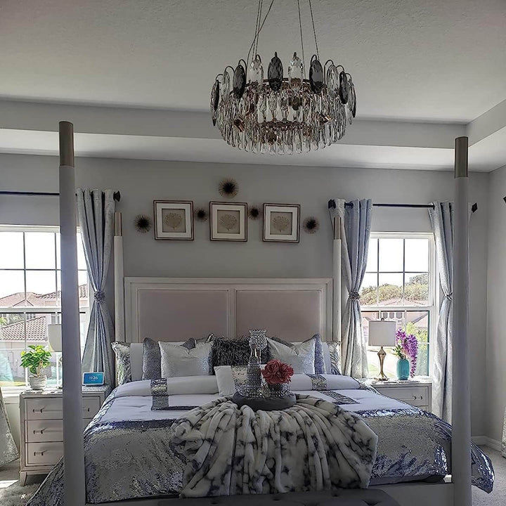 Luxuriöser K9 Kristallkronleuchter, dimmbar