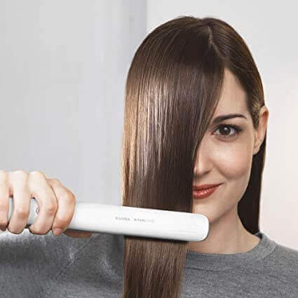 2-in-1 Lockenstab & Glätteisen für Vielseitiges Haarstyling