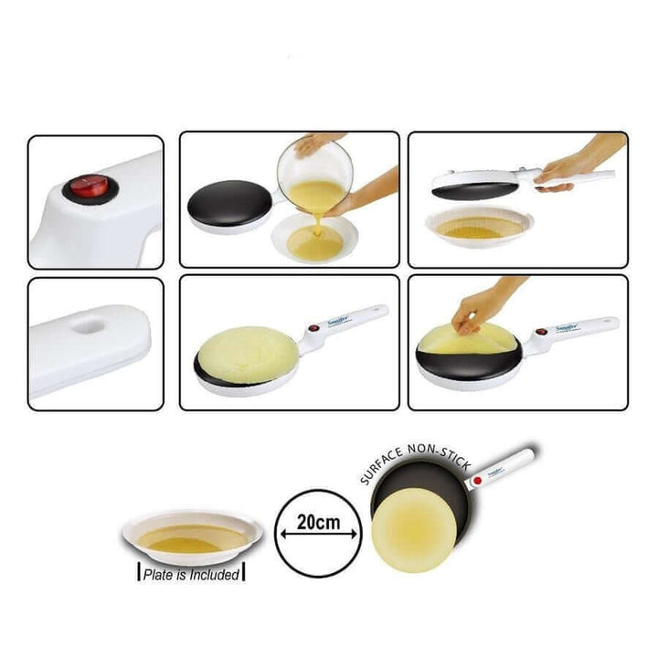 Elektrischer Crêpe-Maker für perfekte Crêpes