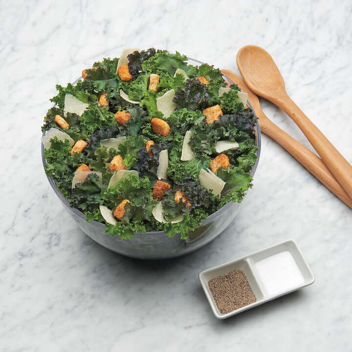 Große Salatschleuder für knackig frische Salate