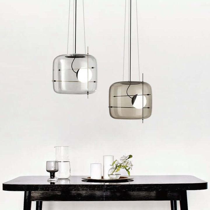 Moderne Glas Pendelleuchte Ø 30cm