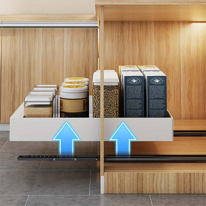 Ausziehbarer Küchenschrank Organizer