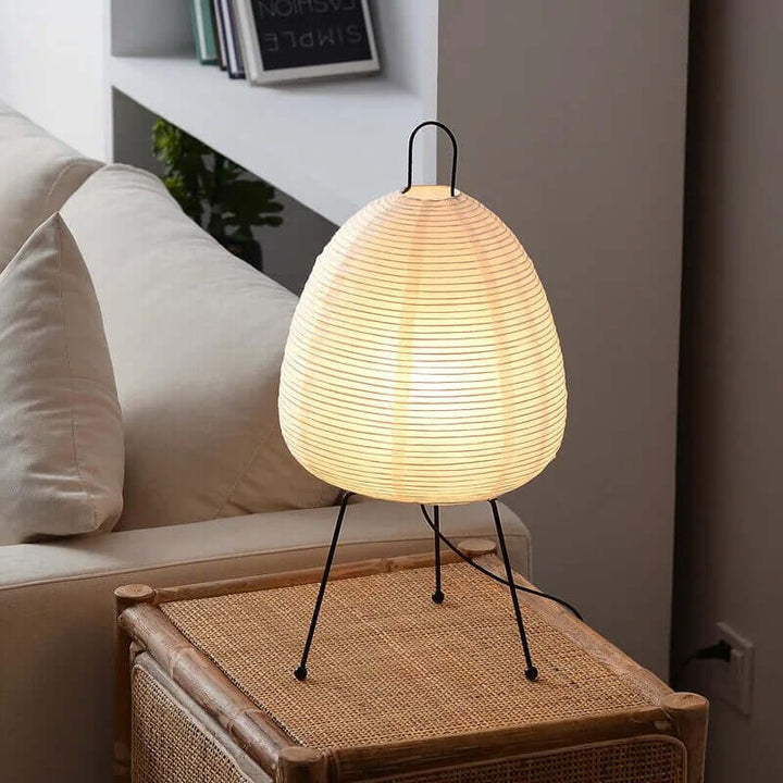 Japanische LED Reispapierlampe Stehlampe Wohnzimmer