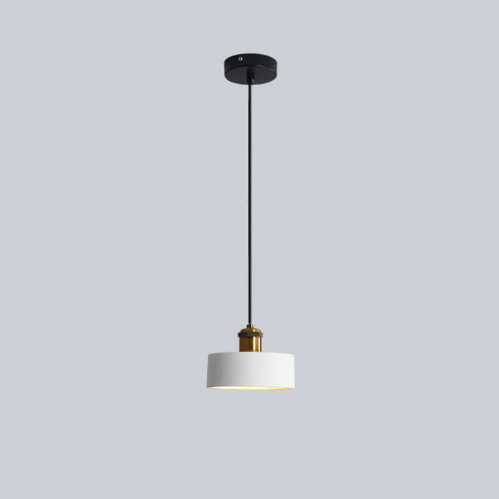 Moderne LED Pendelleuchte im Morandi-Stil
