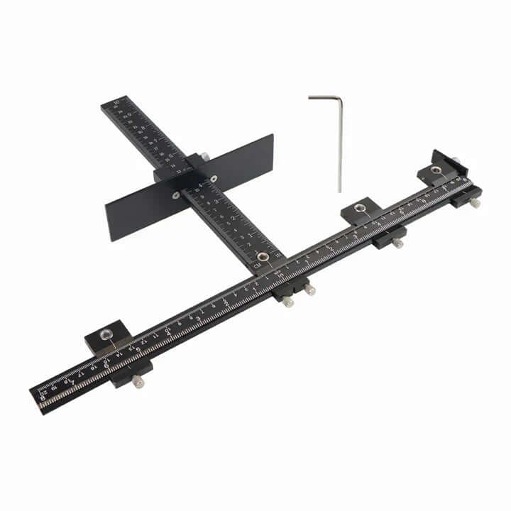 Präzisions-Bohrschablone für exakte Montage