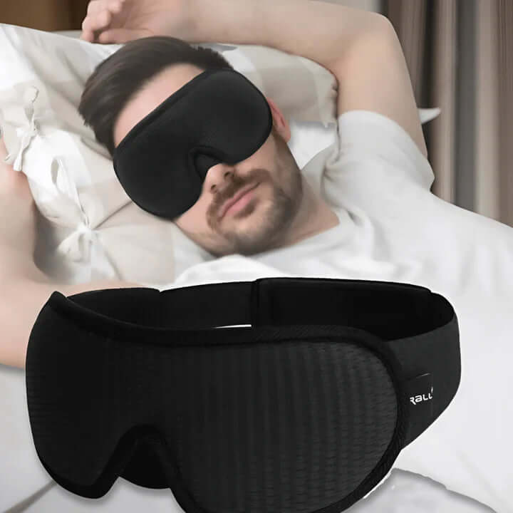 3D Schlafmaske - Ergonomisch & Lichtdicht