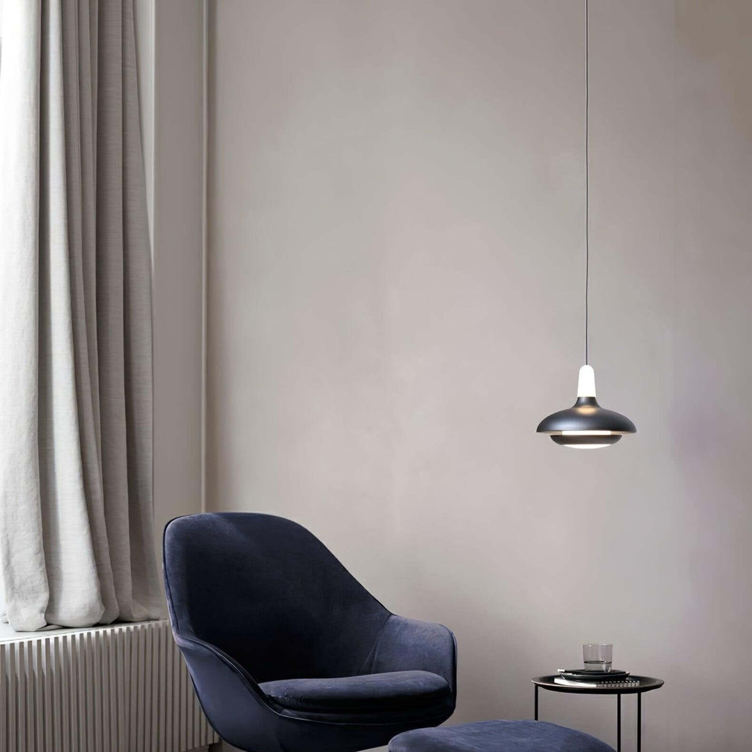 Moderne LED Pendelleuchte, Aluminium, 18cm