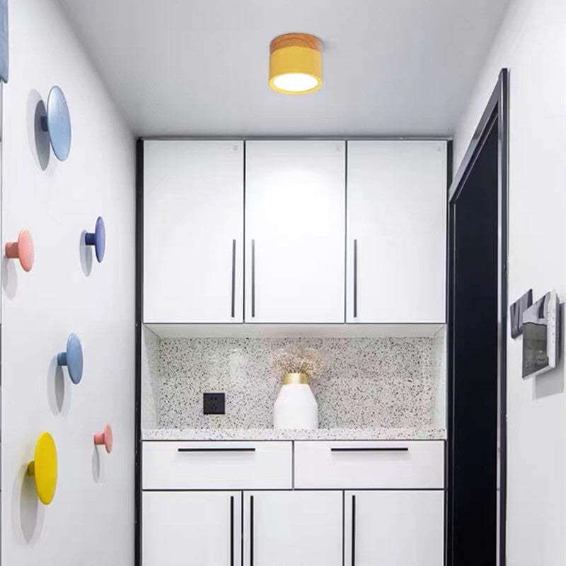 Moderne LED Deckenleuchte, Morandi Stil