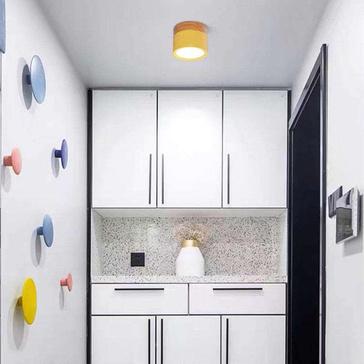 Moderne LED Deckenleuchte, Morandi Stil