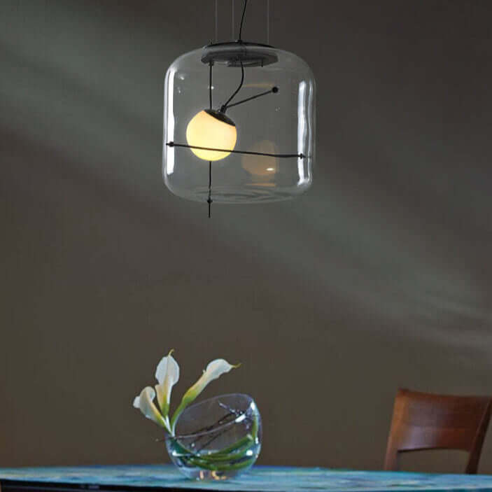 Moderne Glas Pendelleuchte Ø 30cm