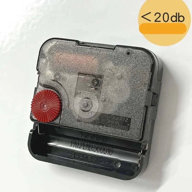 Zweiseitige Quadratische Wanduhr mit Beleuchtung